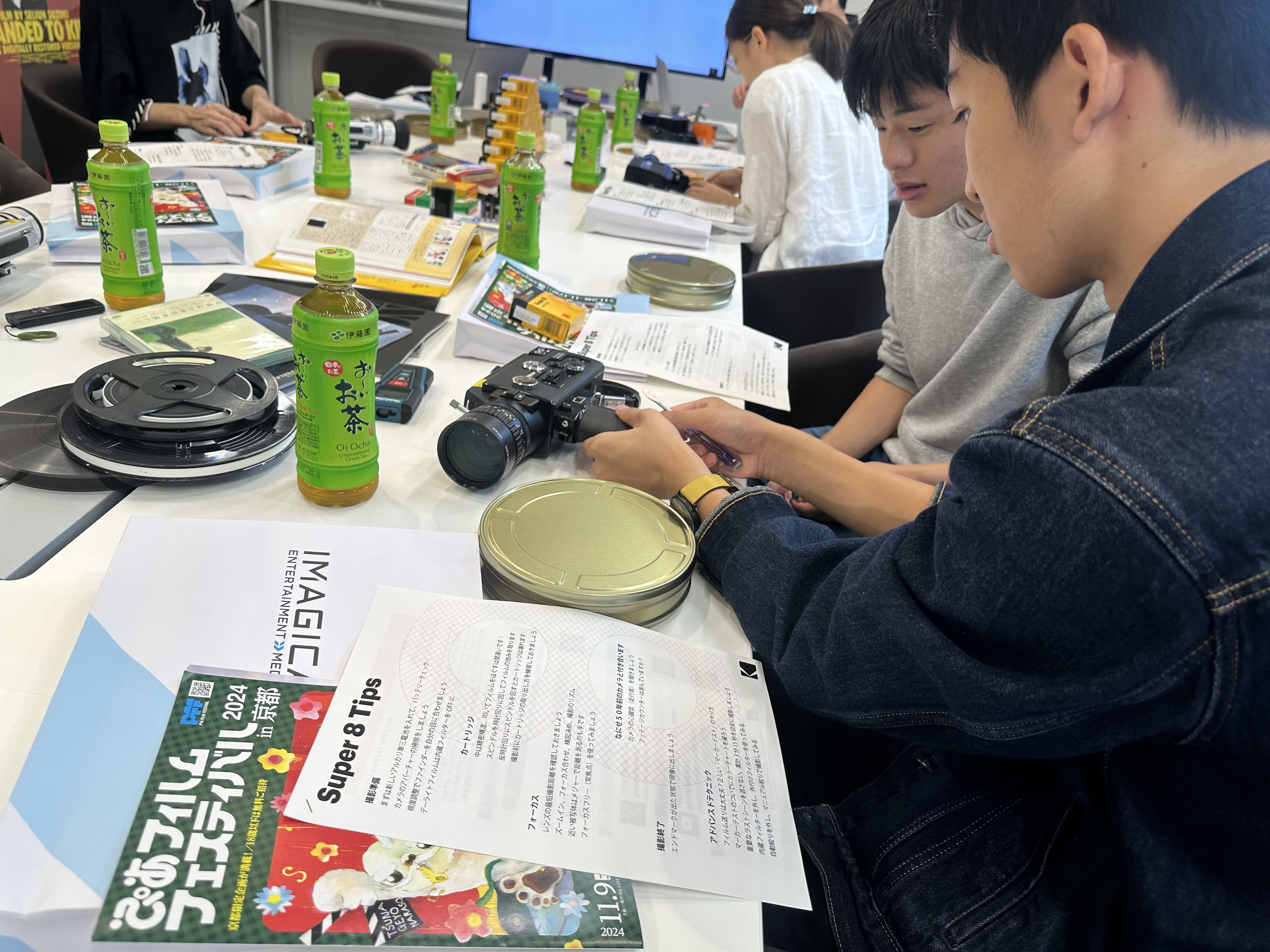 プロの技術者に学ぶ8㎜フィルムワークショップ