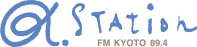 ロゴ：αステーション